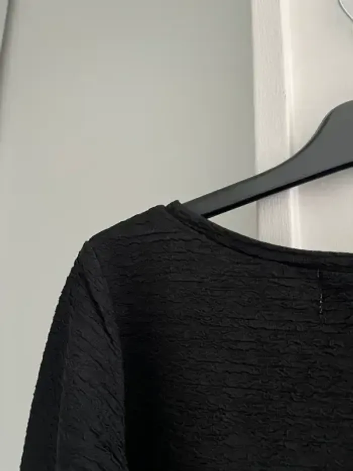 Haut noir avec manches 3/4 noir Amichi T36 - photo numéro 7