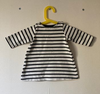 robe marinière manche longue bébé 6 mois
