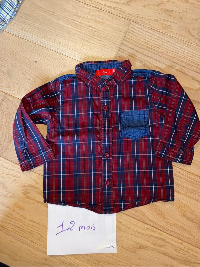 Chemise 12 mois