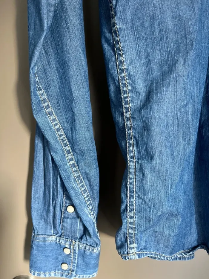 Chemise homme jean bleu L Kaporal - photo numéro 8