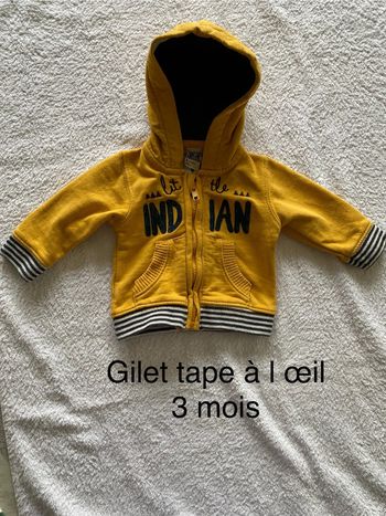 3 mois gilet