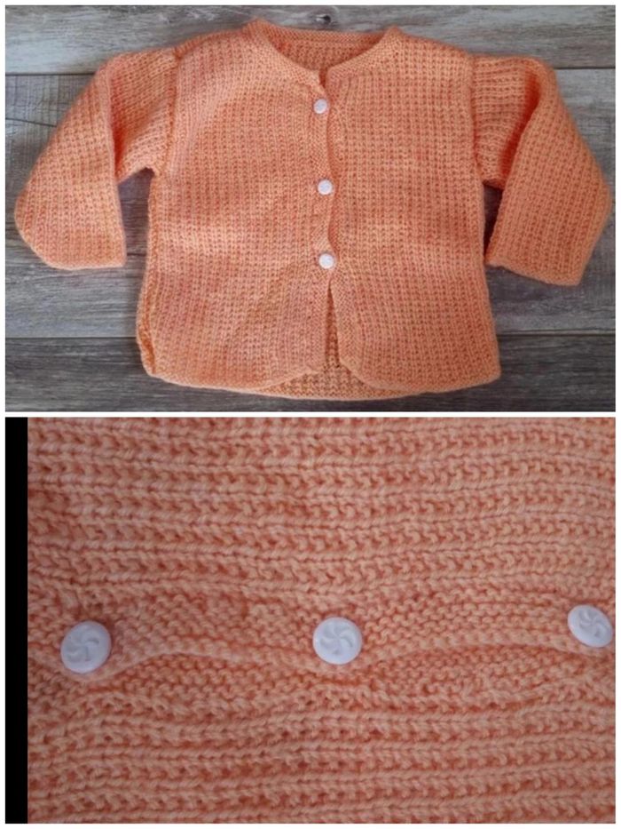 lot gilets fille taille 6 mois - photo numéro 4