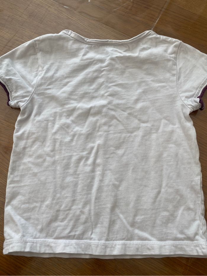 Tee shirt blanc taille 5ans - photo numéro 4
