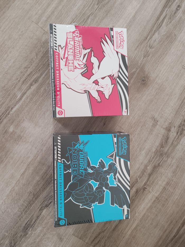 Duo etb ev10.5 flamme blanche et foudre noire