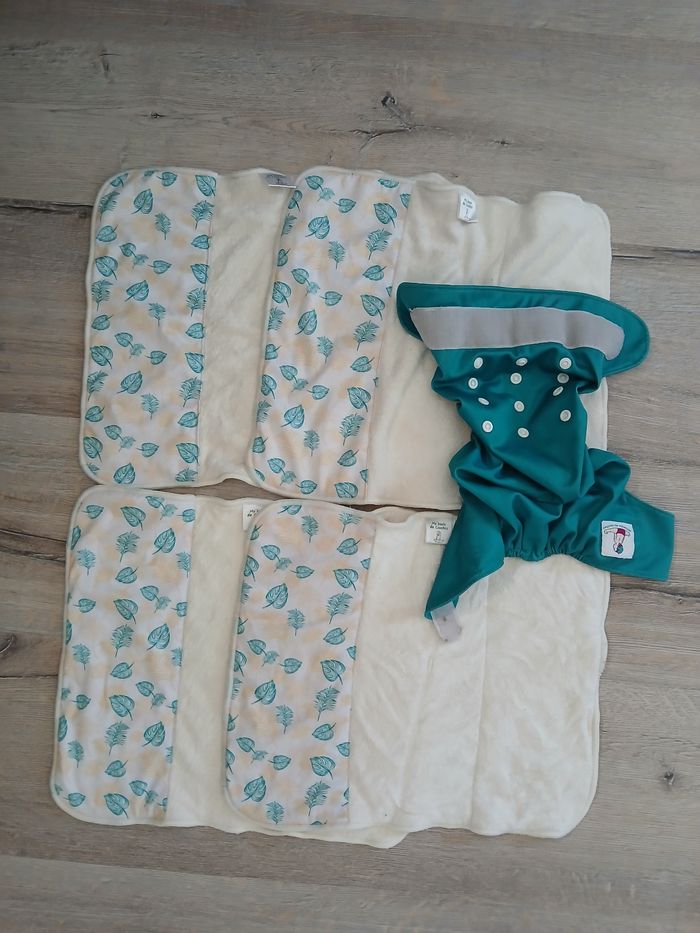 Couche lavable ma boule de couche + 4 inserts trifold