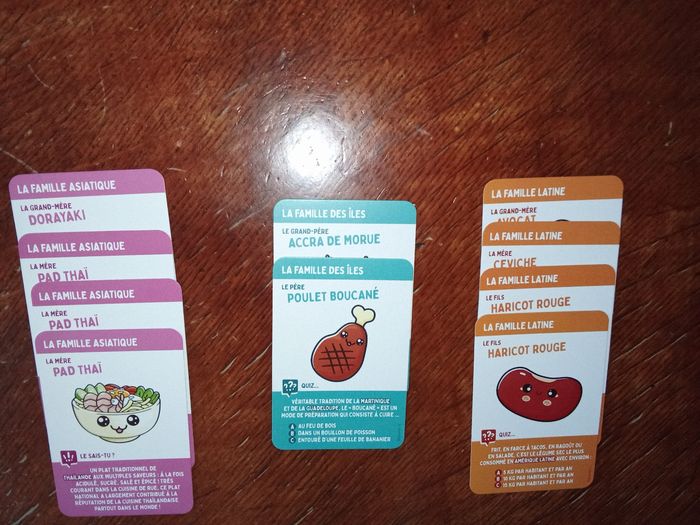 Collection Cartes Jeu de 7 familles Match 2025 - photo numéro 3