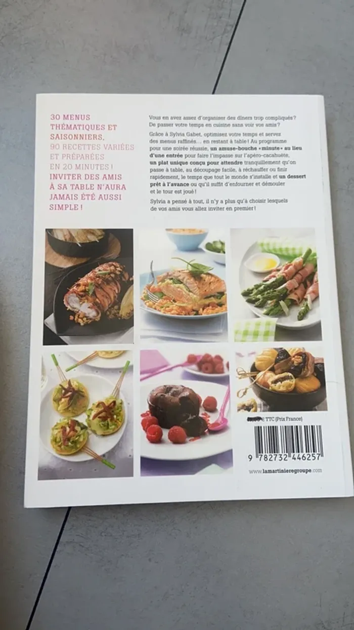 Livre recettes Venez dîner à la maison - photo numéro 2