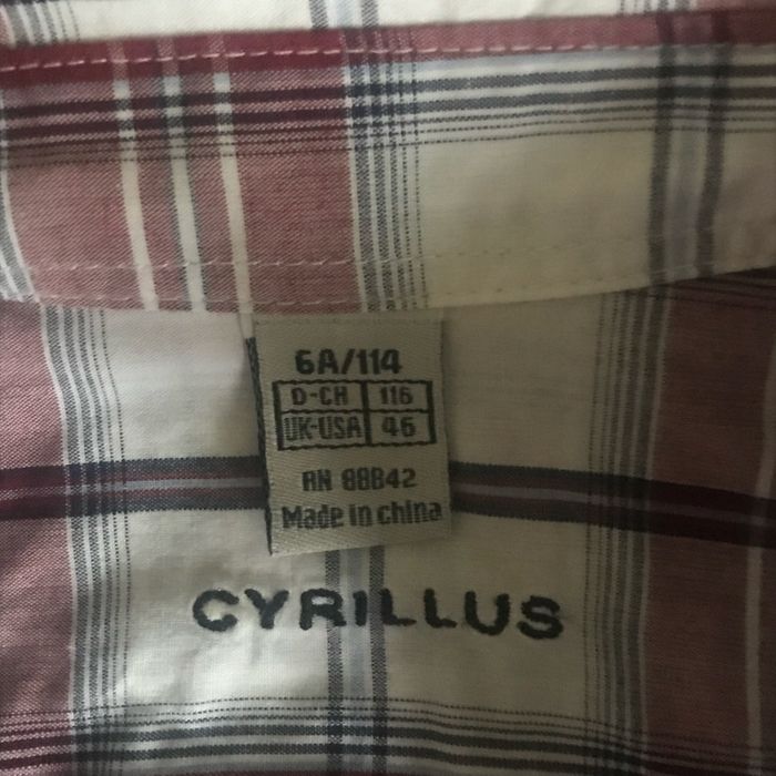 Chemise rouge Cyrillus 6 ans   NEUVE - photo numéro 2