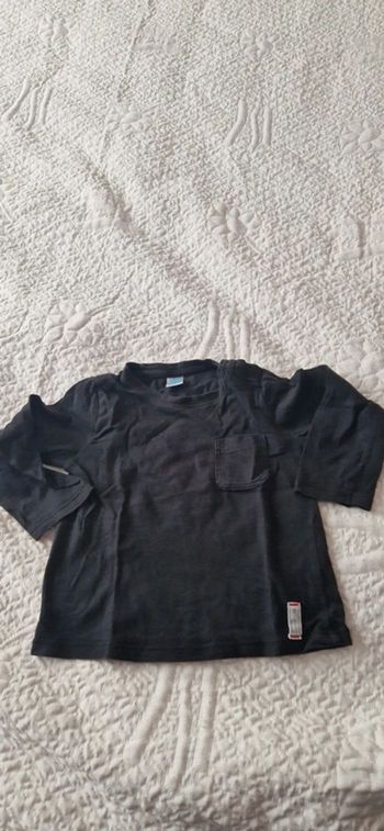 T-shirt manches longues garçon 23 mois