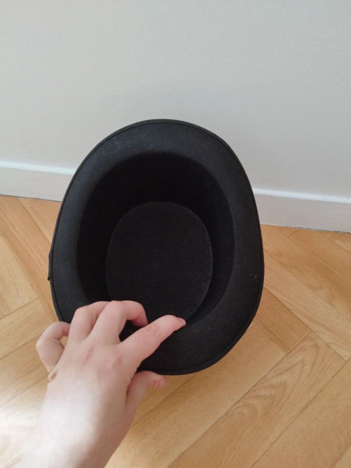 Chapeau noir déguisement - photo numéro 4
