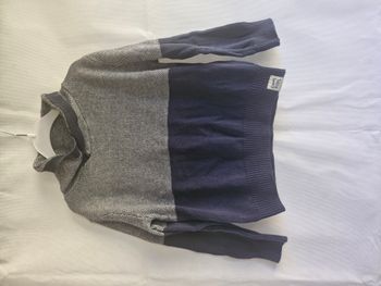 Pull 4 ans Vertbaudet Bleu marine gris