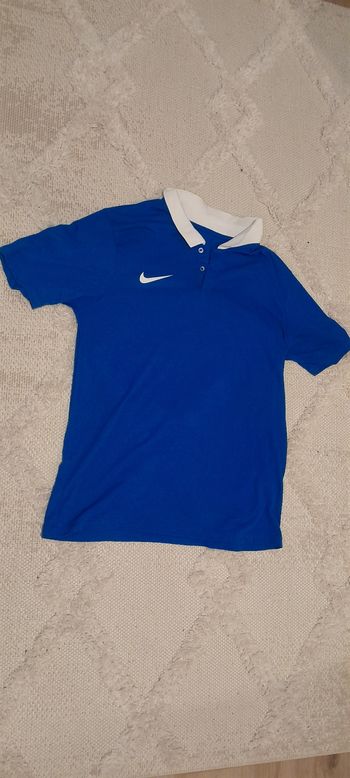 Polo de sport Nike bleu