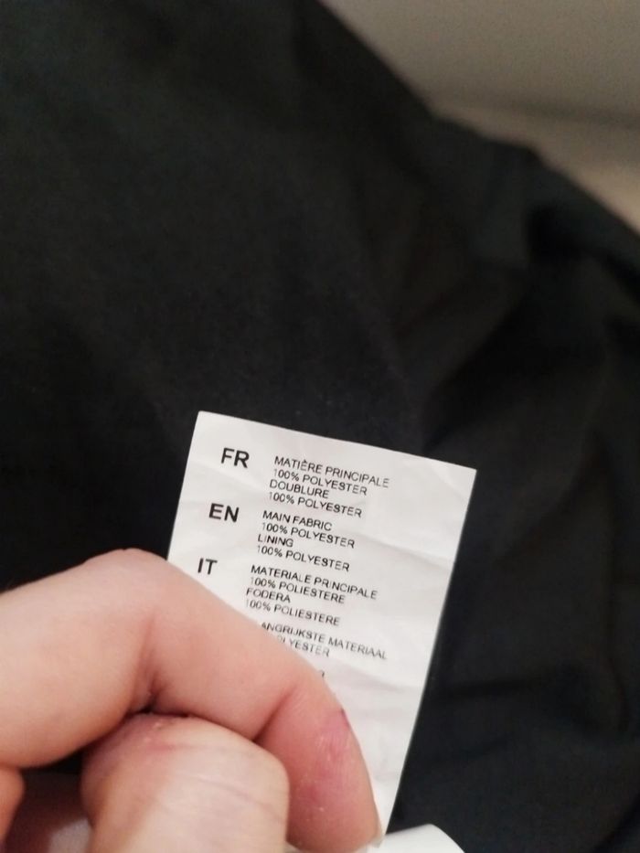 Jupe longue fleurie noir et blanc - photo numéro 8