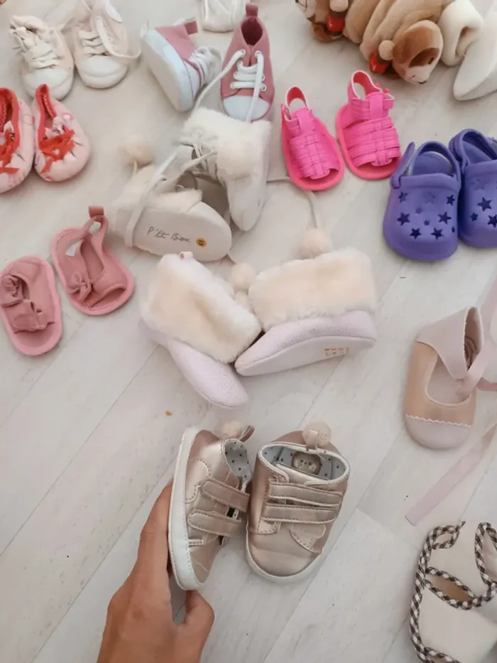 Chaussures chaussons bébé - photo numéro 4