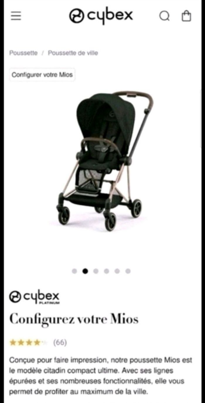 Adaptateur poussette Cybex Mios - photo numéro 4