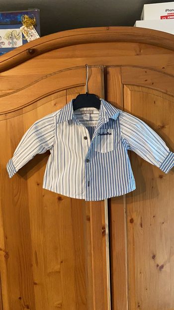 Chemise lignée