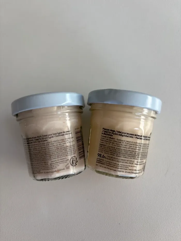 Lot Blancrème – Sorbet Exfoliant Orange & Citron + Masque Crème Mangue & Coco – Neuf - photo numéro 2