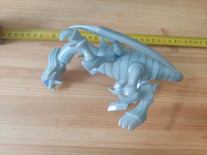 Figurine Yu-Gi-Oh! Blue Eyes White Dragon/Dragon Blanc Yeux Bleus Vintage Mattel