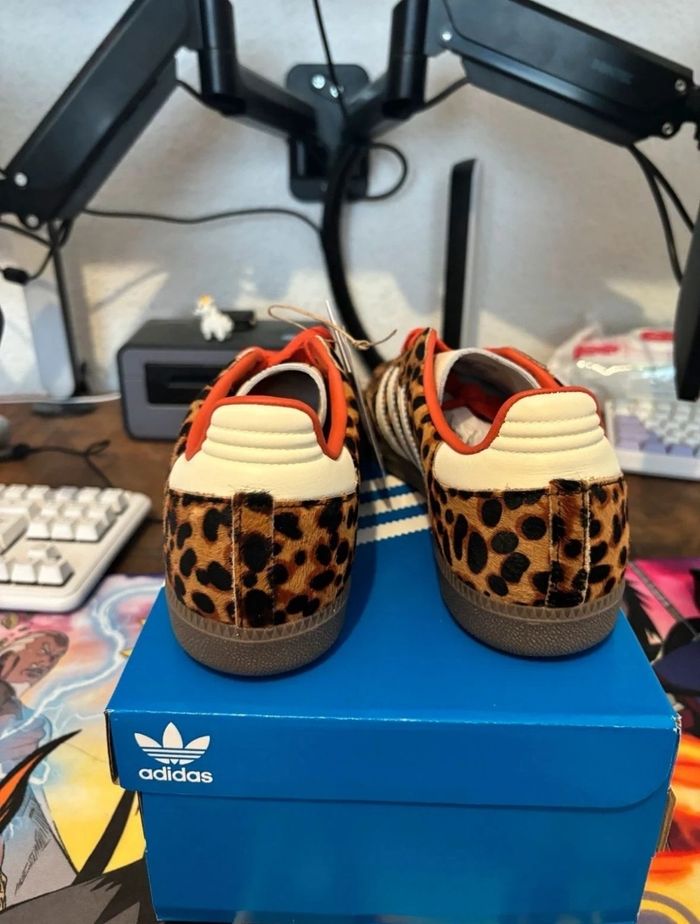 adidas Samba OG Preloved Léopard Rouge 42 - photo numéro 4