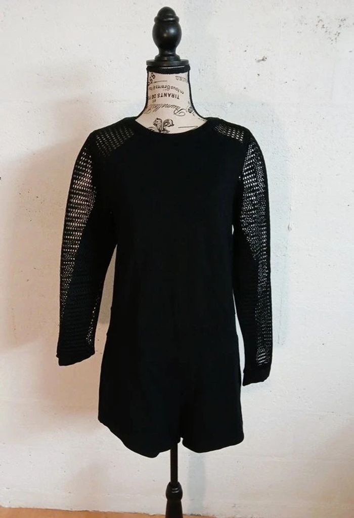 🖤 Combishort noir IKKS – Taille 42 – Très bon état