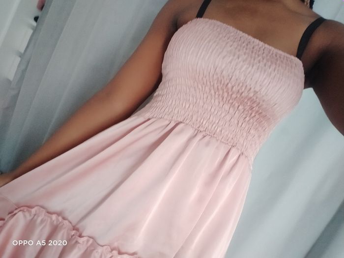 Robe bustier longue asymétrique - photo numéro 3