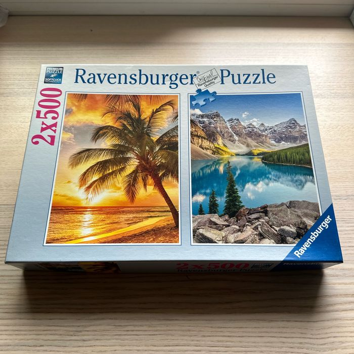Ravensburger puzzle, 2 × 500 pièces