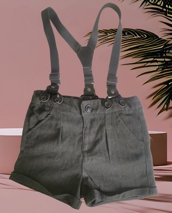 Short à bretelles vintage