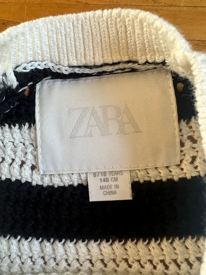 T-shirt crochet Zara - photo numéro 3