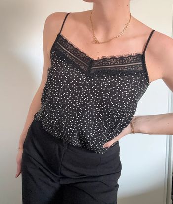 Débardeur à pois