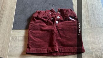 Jupe en velour