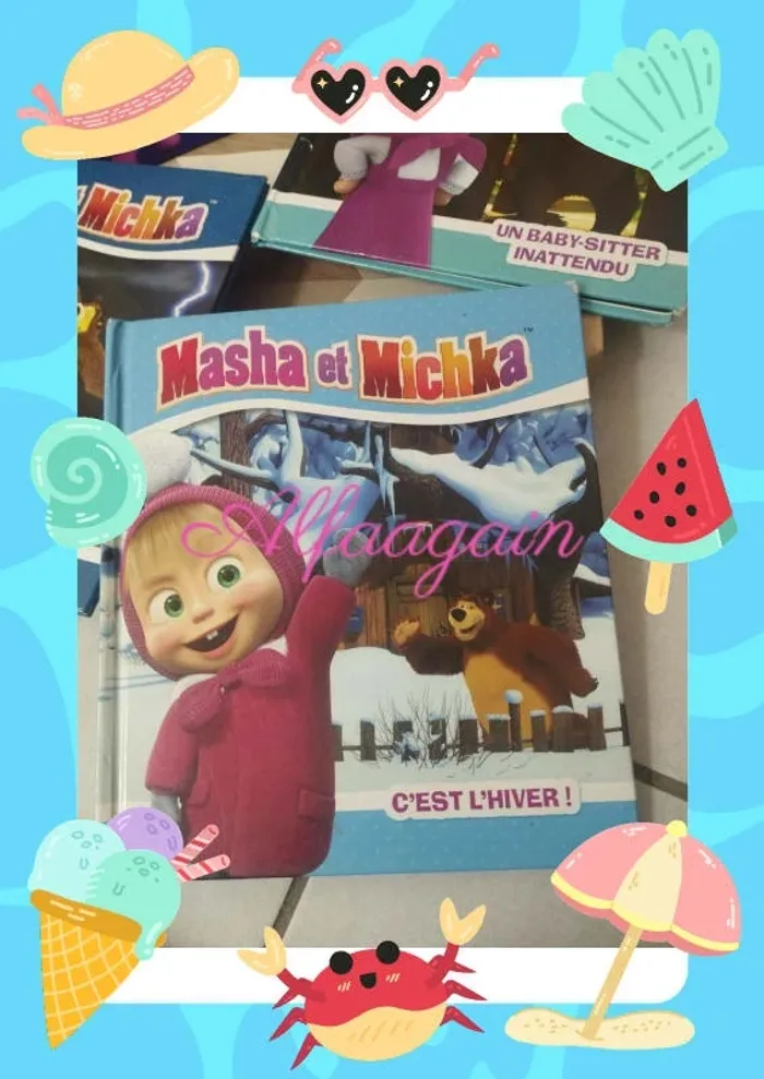 Lot livres Masha Mishka (3) - photo numéro 2