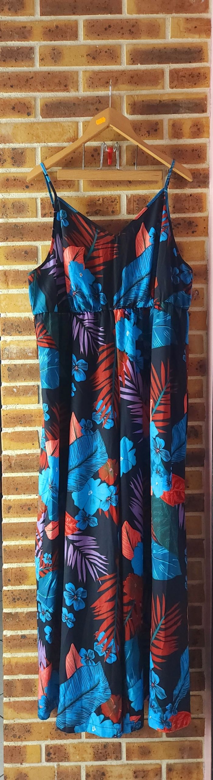 Combinaison ample noir et multicolore Femme taille 54 marque Asos 💎 - photo numéro 4