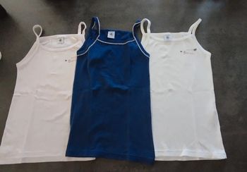 Lot de débardeur petit bateau
