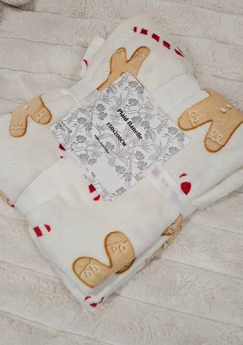 Magnifique plaid de Noël 🎄 150×200cm Neuf