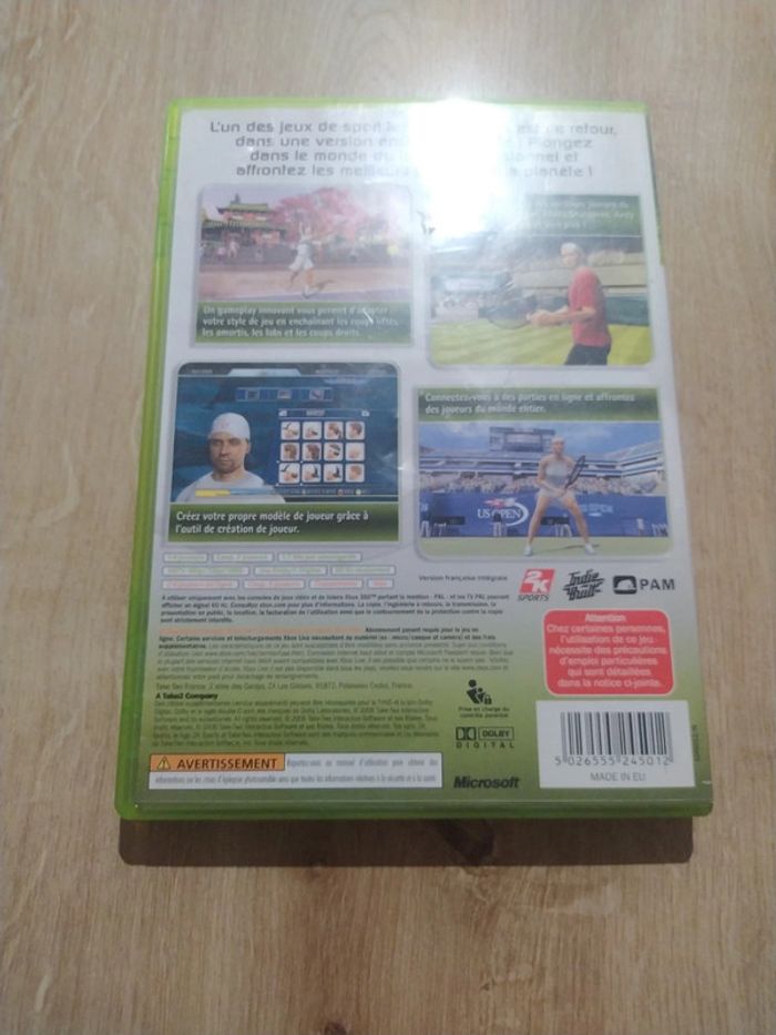 Top spin 2 xbox 360 - photo numéro 2