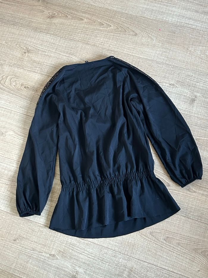 Blouse noire à manches longues Morgan taille 36 jamais portée - photo numéro 8