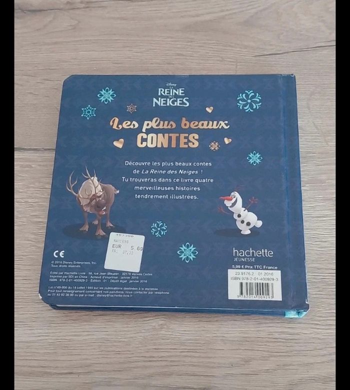 lot livre de la reine des neiges - photo numéro 2