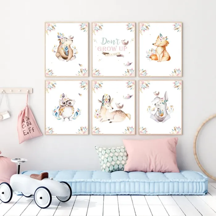 Affiches “Don’t Grow Up” pour chambre enfant - photo numéro 3