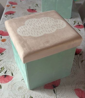 Pouf de rangement