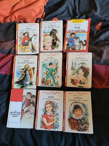 Livres collection Rouge et Or