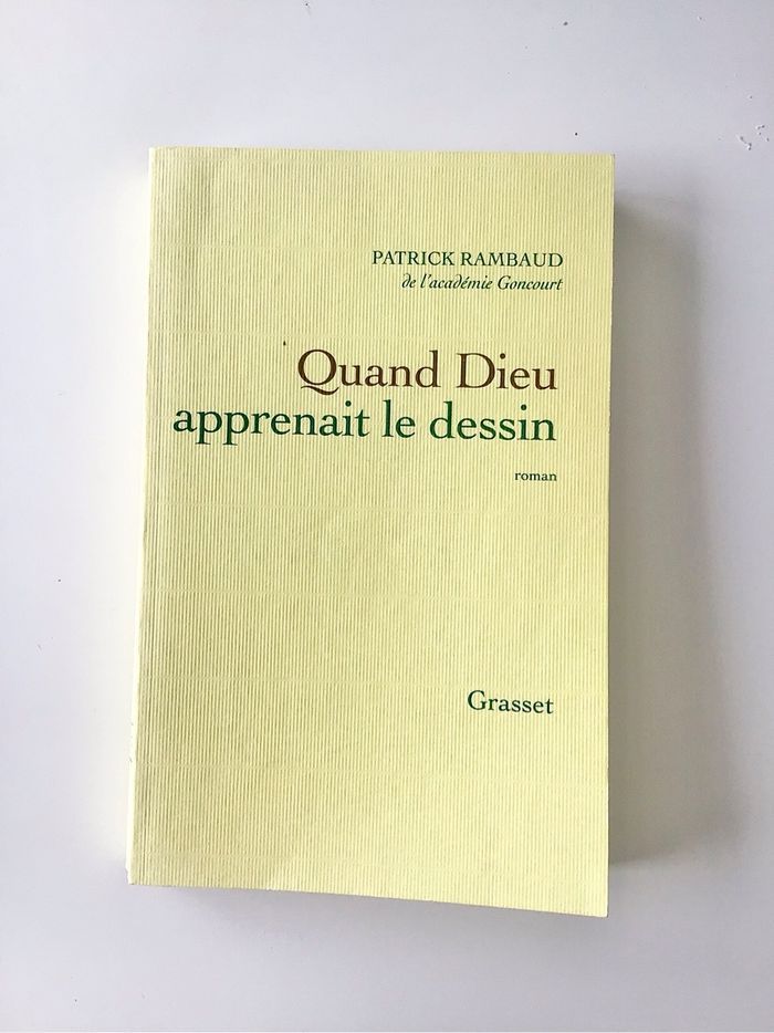 Quand Dieu apprenait le dessin