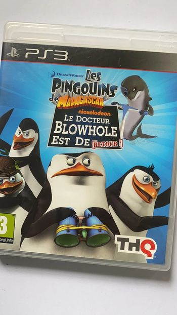 les pingouins de Madagascar ps3