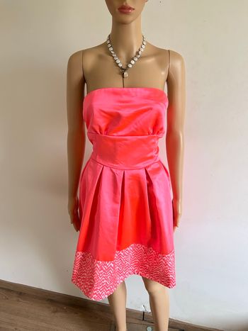 Robe bustier rose néon neuve Naf Naf taille 40