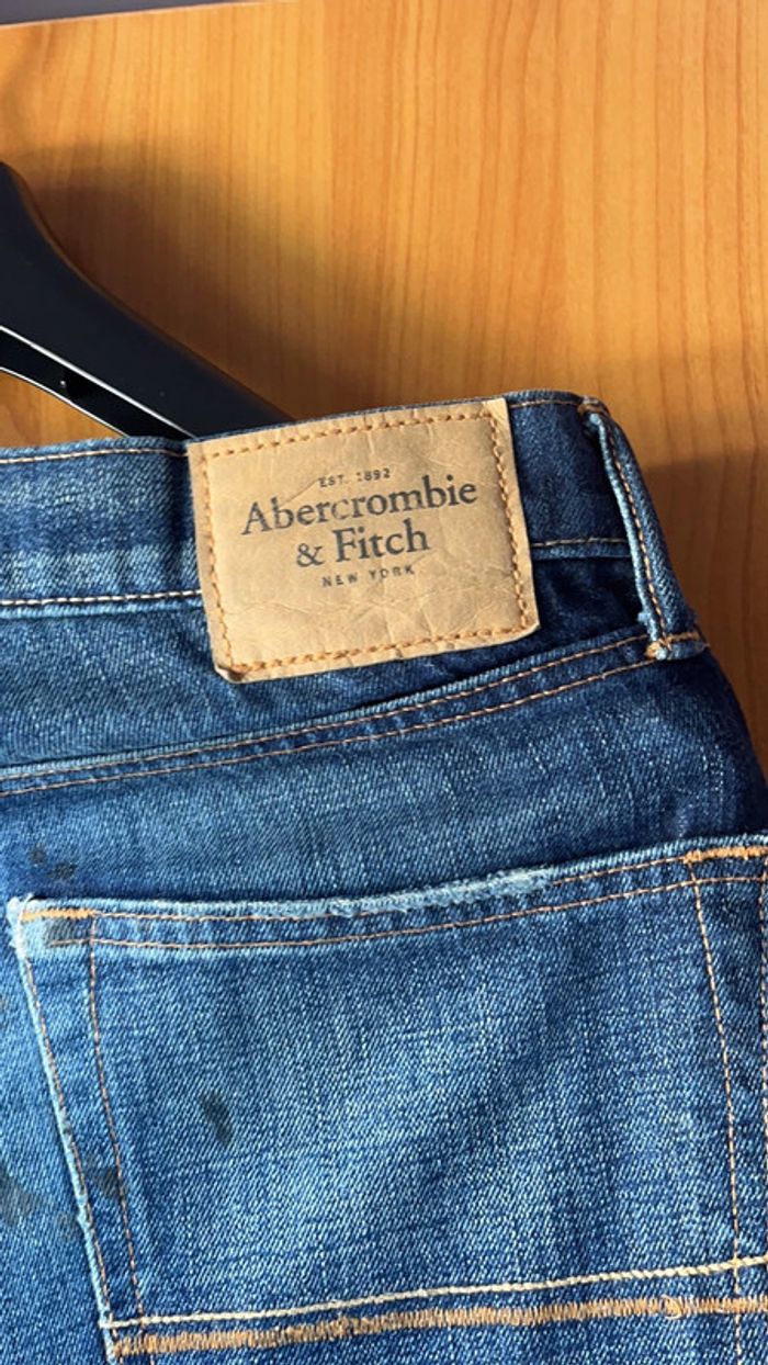 Jean brut Abercrombie&Fitch W32 L30 - photo numéro 7