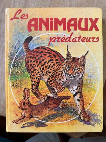 Robert Dallet - ouvrage livre encyclopédie rare Les animaux prédateurs éditions Lito Paris