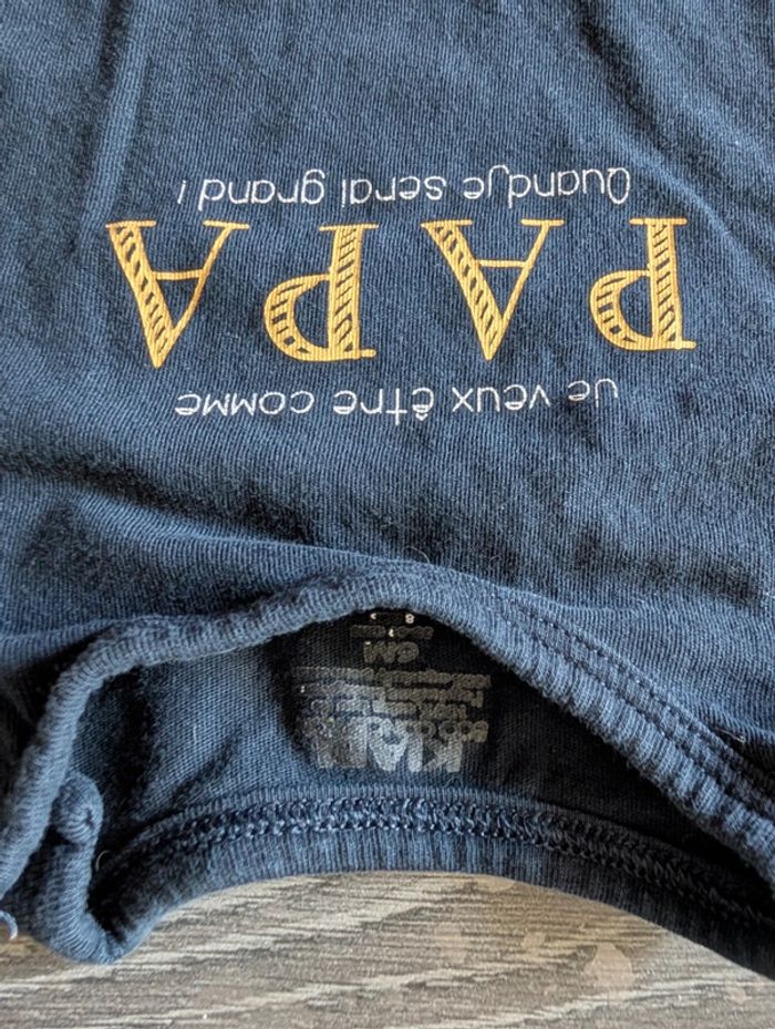 T-shirt manches courtes Papa - photo numéro 2