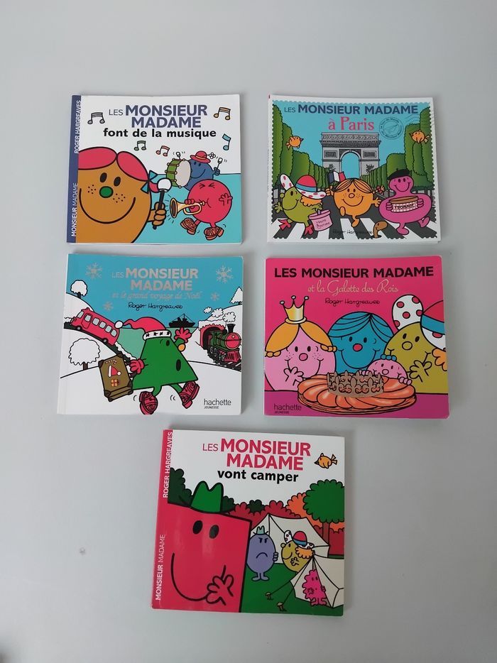 Monsieur Madame Lot 10 Livres M. Mme 📚 - photo numéro 2