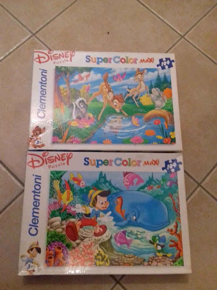 2 Puzzle dysney 104 pieces