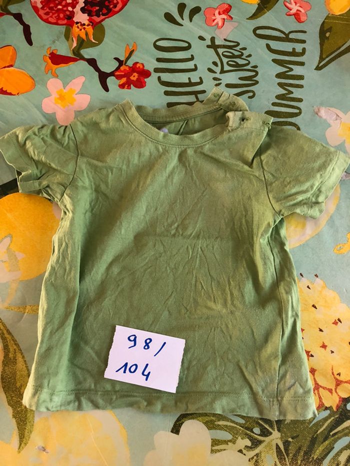 Lot de 7 t shirts manches courtes garçon 4 ans - photo numéro 3