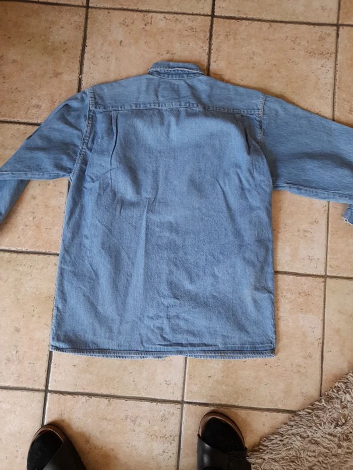 🐔 Chemise jeans coton T38 - photo numéro 5